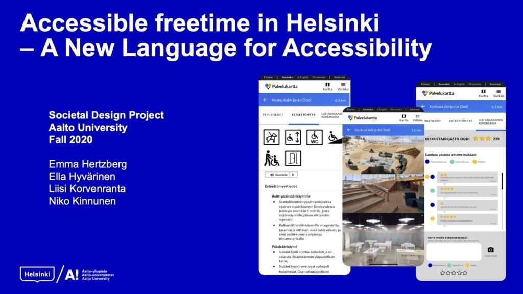 Helsinki project CV 1